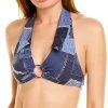 WeWoreWhat Collar O-Ring Bikini Top Women