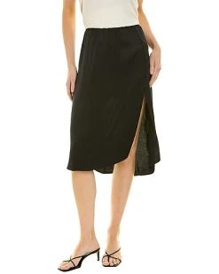 Chaser Silky Basics Midi Skirt Women