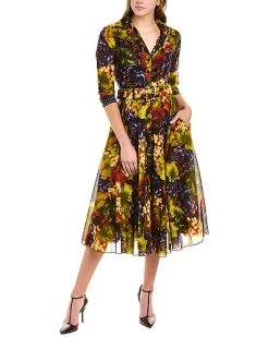 Samantha Sung Aster Midi Dress Women