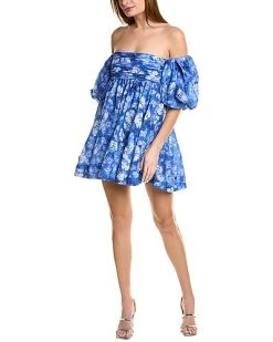 Bardot Kali Tuck Mini Dress Women