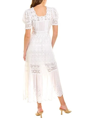 LoveShackFancy Helena Midi Dress Women - Image 2