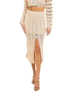 LoveShackFancy Arbor Midi Skirt Women