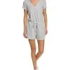 Chaser Poor Boy Rib Romper Women