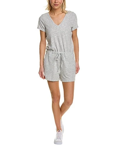 Chaser Poor Boy Rib Romper Women
