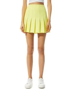 Alice + Olivia Carter Stitch Mini Skirt Women