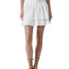 Alice + Olivia Bethie Tiered Mini Skirt Women