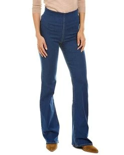 Rag & Bone Nina Destin High-Rise Pull-On Flare Jean Women