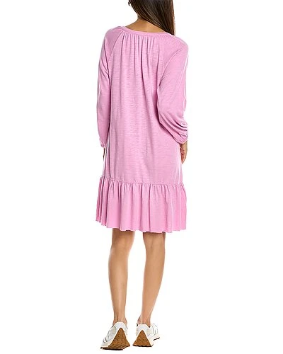 Lilla P 3/4-Sleeve Shirred Raglan Dress Women - Image 2
