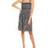 Celina Moon Tie-Shoulder A-Line Dress Women