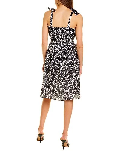 Celina Moon Tie-Shoulder A-Line Dress Women - Image 2