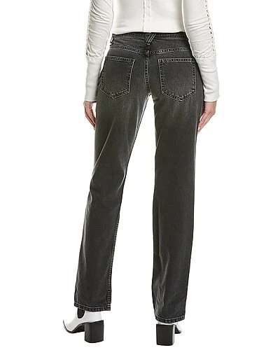 FREE PEOPLE Shelby Backseat Black Boyfriend Jean Women - Image 2