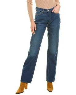 Rag & Bone Alex Stowe High-Rise Straight Jean Women