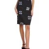 Samantha Sung Chloe Silk Pencil Skirt Women