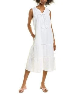 Tommy Bahama Eyelet Midi Dress Women
