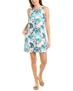Tommy Bahama Hibiscus Haven Silk Shift Dress Women