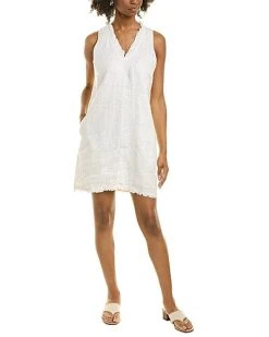 Tommy Bahama Sandy Spots Linen Shift Dress Women