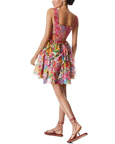 Alice + Olivia Jocelyn Silk-Blend Mini Dress Women - Image 2