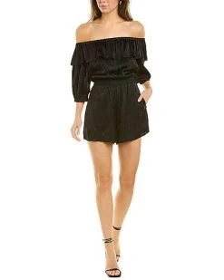 Ba&sh Off-The-Shoulder Romper Women