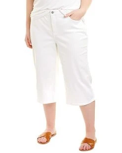 NYDJ Plus Wide Leg Pedal Pusher Women