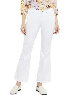 NYDJ Ava Daring Fray Hem Ankle Flare Jean Women