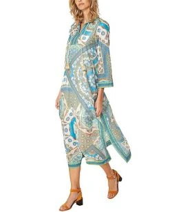 Hale Bob Silk-Blend Maxi Dress Women