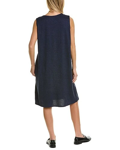 EILEEN FISHER Melange Crewneck Tank Dress Women - Image 2