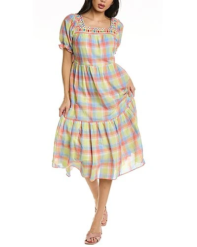 Johnny Was Delacy Midi Dress Women