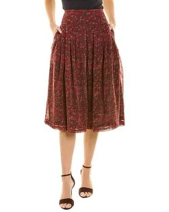 Samantha Sung Zelda Wool Skirt Women