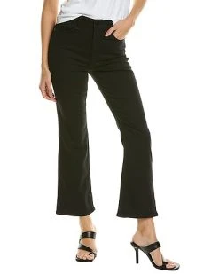 Rag & Bone Nina Black High-Rise Ankle Flare Jean Women