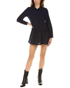Avantlook Ruffle Shirtdress Women