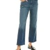 Hudson Jeans Oa Wonderland Mid-Rise Straight Crop Jean Women