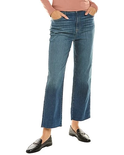 Hudson Jeans Oa Wonderland Mid-Rise Straight Crop Jean Women