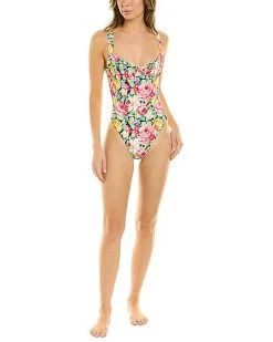 WeWoreWhat Ruched Cup One-Piece Women
