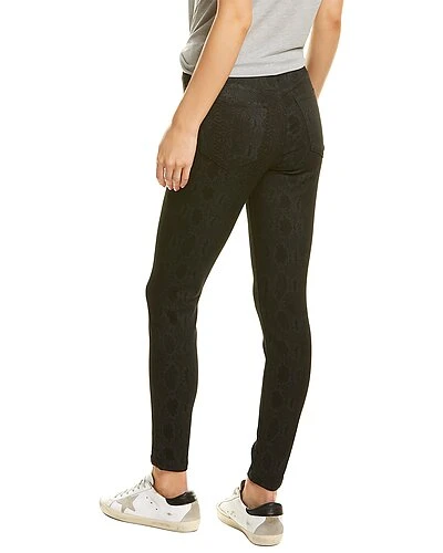 JOE'S Jeans The Charlie Black Snake Print High-Rise Skinny Ankle Cut Jean Women - Image 2