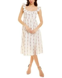 70/21 Slit Midi Dress Women