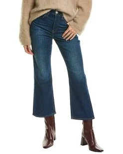 Rag & Bone Maya Stowe High-Rise Cropped Flare Jean Women