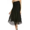 Rebecca Taylor Doily Lace Midi Dress Women