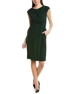 Max Studio Twist Front Shift Dress Women