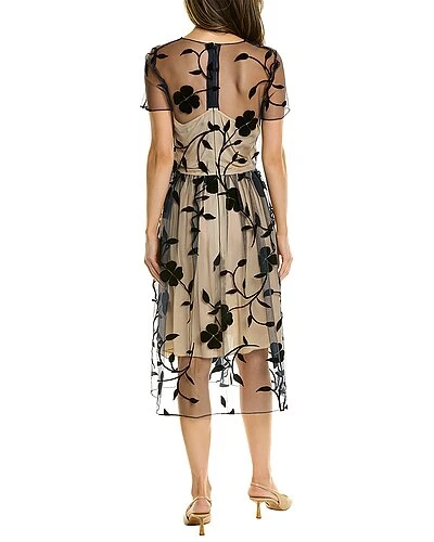 Oscar De La Renta De La Renta Floral Silk-Lined Cocktail Dress Women - Image 2