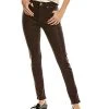 Rag & Bone Nina Coated Plum High-Rise Skinny Jean Women