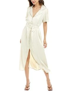 WeWoreWhat Camp Collar Shirtdress Women