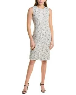 St. John Tweed Knit Dress Women