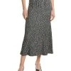St. John Tweed Wool-Blend Skirt Women