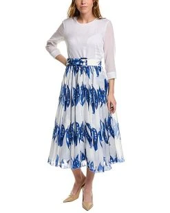 Samantha Sung Aster Midi Dress Women