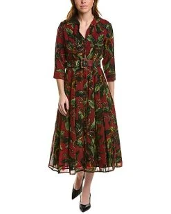 Samantha Sung Patricia Wool Shirtdress Women