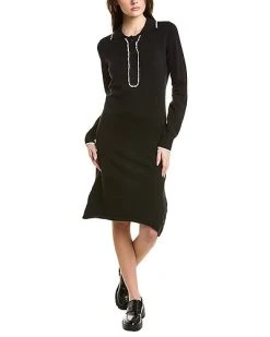Max Studio Collared Sweaterdress Women