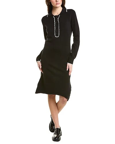 Max Studio Collared Sweaterdress Women