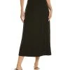 EILEEN FISHER Wide Stretch Rib A-Line Skirt Women