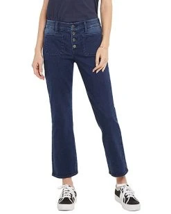 NYDJ Marilyn Waist Match Straight Ankle Jean Women