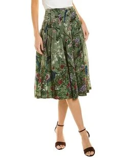 Samantha Sung Zelda Wool Skirt Women